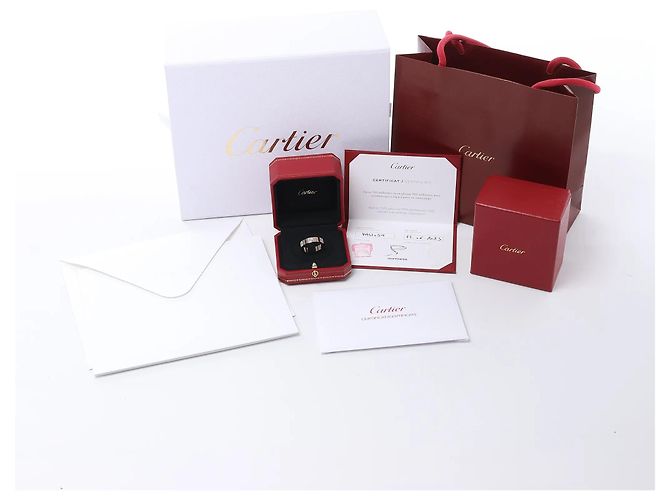 Cartier Love SM Ring 750(WG) 69 EU VAW054 Silber - Ansicht 2