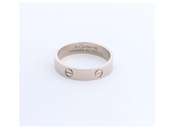 Cartier Love SM Ring 750(WG) 69 EU VAW054 Silber - Ansicht 4