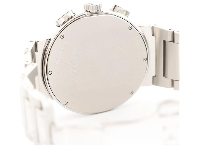 Bulgari Orologio Bvlgari Bvlgari Bvlgari BB42SSCH O3235 SS AT con quadrante nero - vista 10