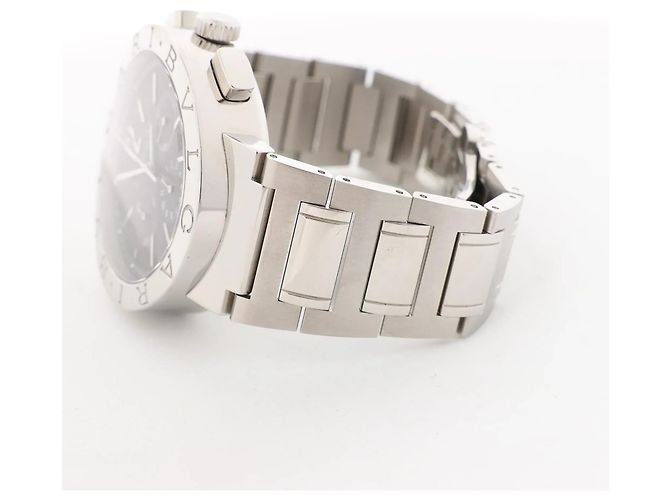 Bulgari Orologio Bvlgari Bvlgari Bvlgari BB42SSCH O3235 SS AT con quadrante nero - vista 5