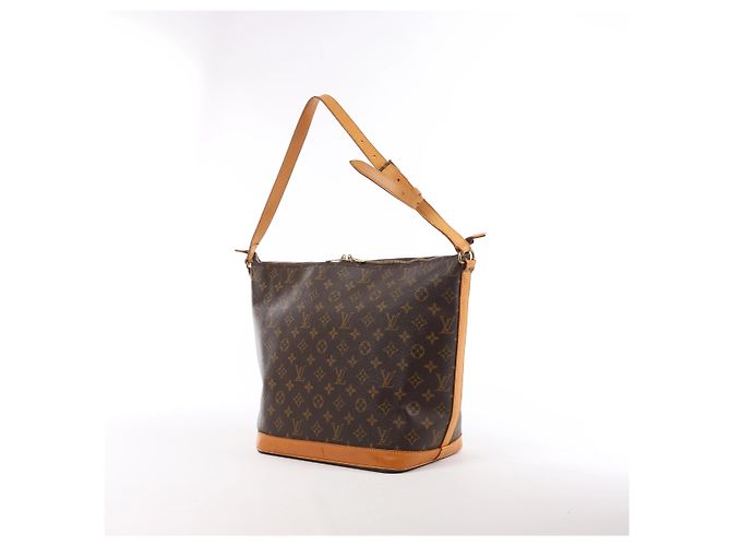 Bolsa de ombro Louis Vuitton Amfar 3 Monogram em marrom Vermelho - vista 2