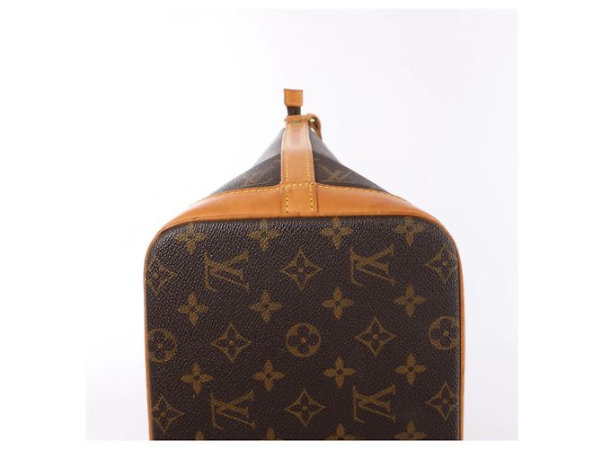 Bolsa de ombro Louis Vuitton Amfar 3 Monogram em marrom Vermelho - vista 9
