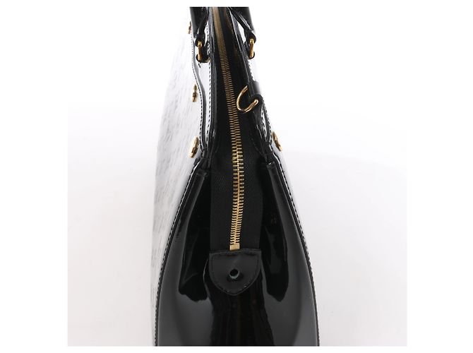 Bolso de mano Louis Vuitton Brea MM en cuero Vernis Negro - vista 5