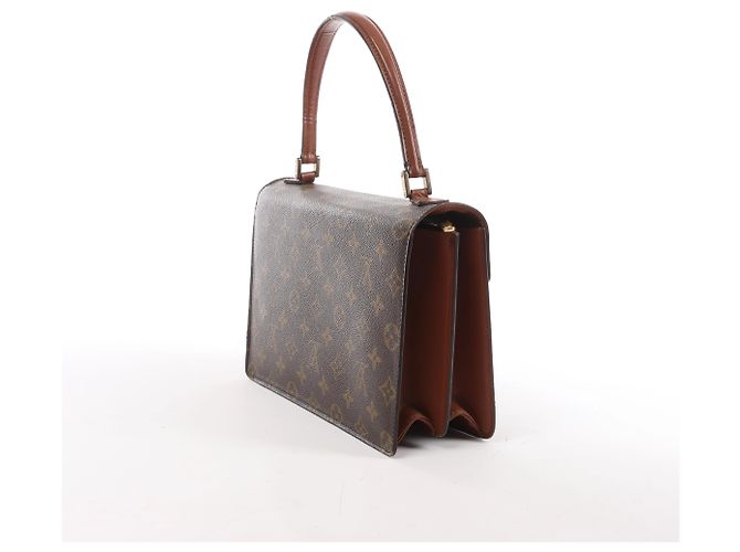 Borsa a mano Louis Vuitton Concorde Monogram in marrone Rosso - vista 3