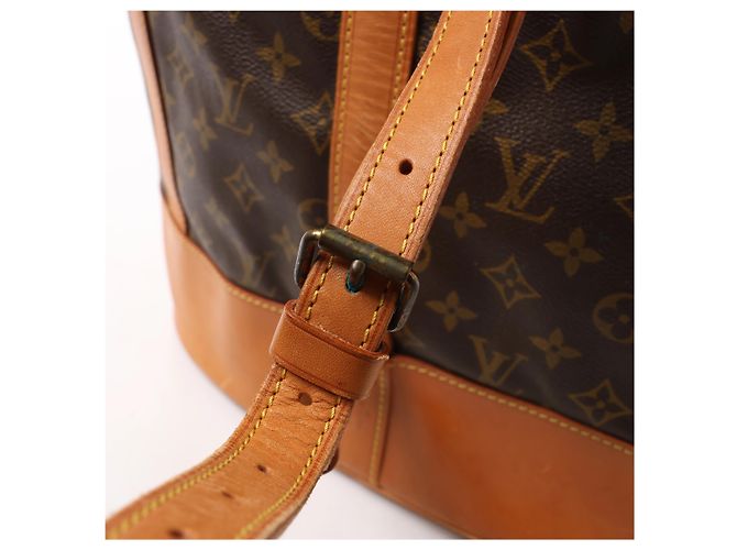 Mochila Louis Vuitton Randonnée GM Monogram em castanho Marrom - vista 12