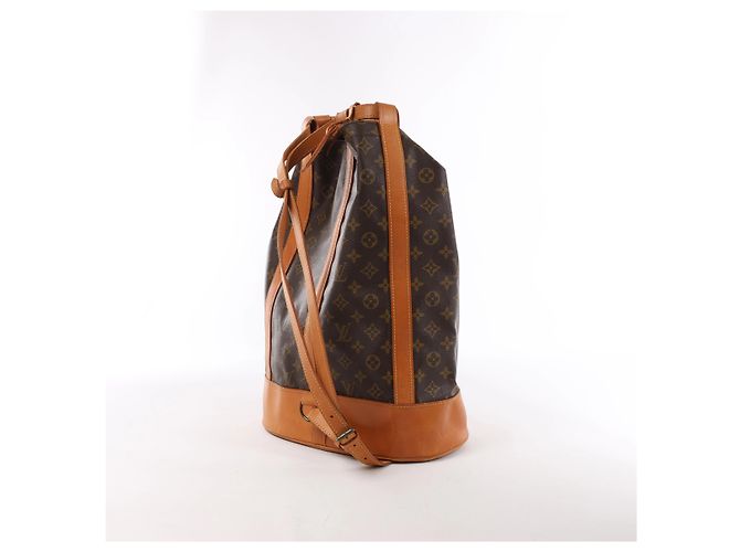 Mochila Louis Vuitton Randonnée GM Monogram em castanho Marrom - vista 2