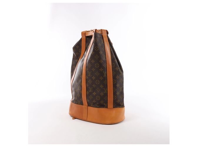 Mochila Louis Vuitton Randonnée GM Monogram em castanho Marrom - vista 3