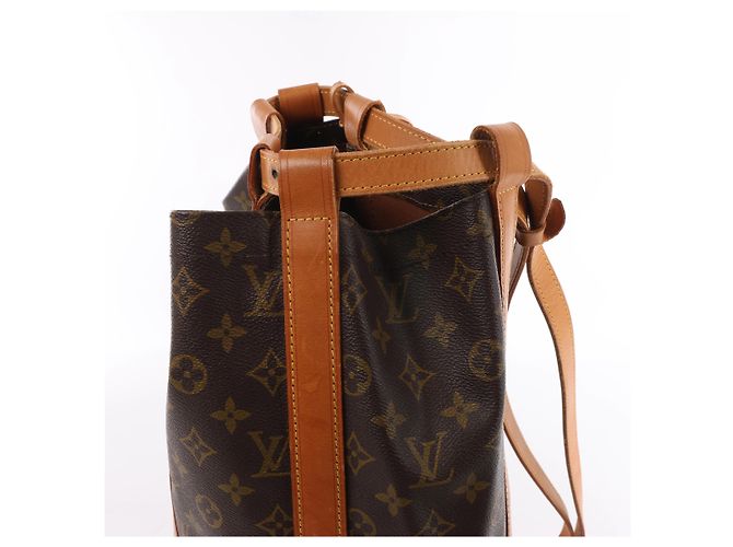 Mochila Louis Vuitton Randonnée GM Monogram em castanho Marrom - vista 4
