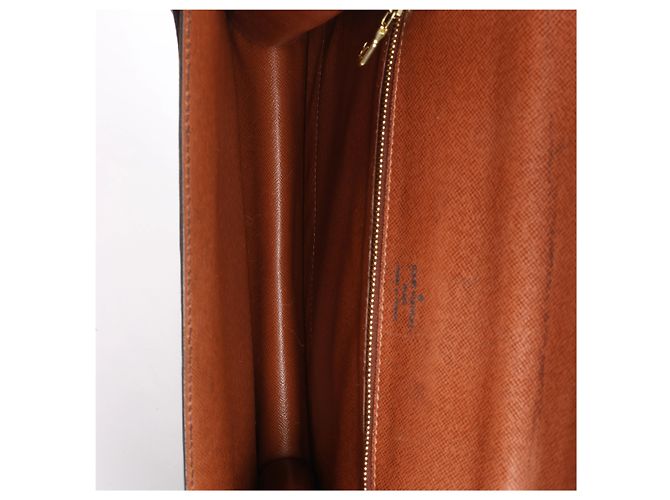 Bolso de mano 2Way Louis Vuitton Monceau Monogram en Brown Castaño - vista 11