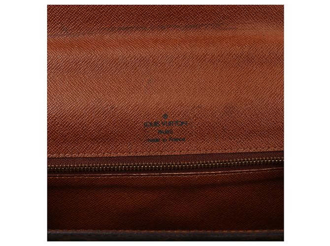 Bolso de mano 2Way Louis Vuitton Monceau Monogram en Brown Castaño - vista 12