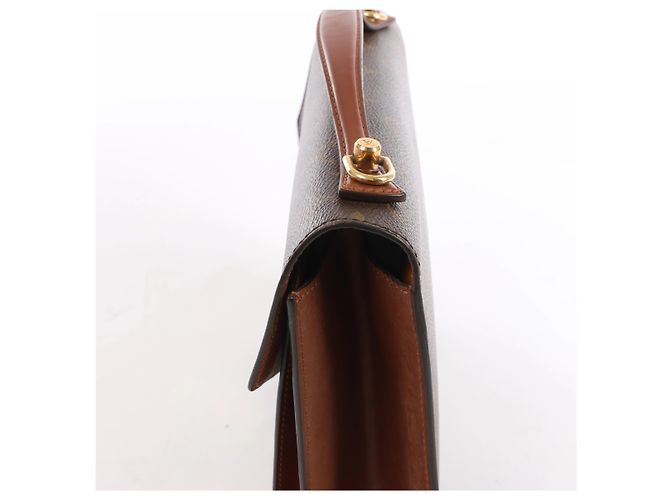 Bolso de mano 2Way Louis Vuitton Monceau Monogram en Brown Castaño - vista 5