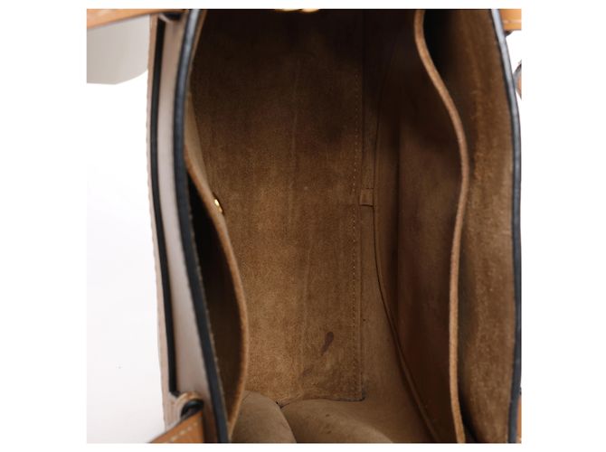 Loewe Gate Mini Leder 2Way Handtasche in Beige - Ansicht 11