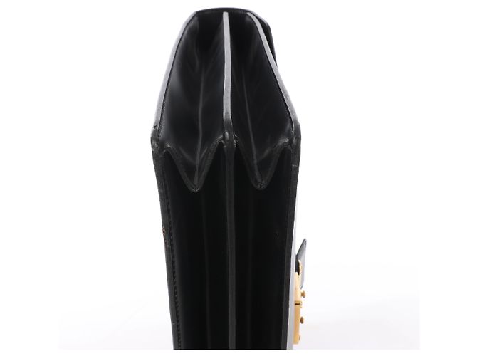 Mala de mão e pasta Louis Vuitton Serviette Ambassadeur em couro Epi preto - vista 8