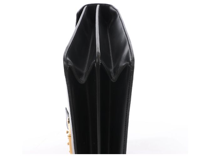 Mala de mão e pasta Louis Vuitton Serviette Ambassadeur em couro Epi preto - vista 9