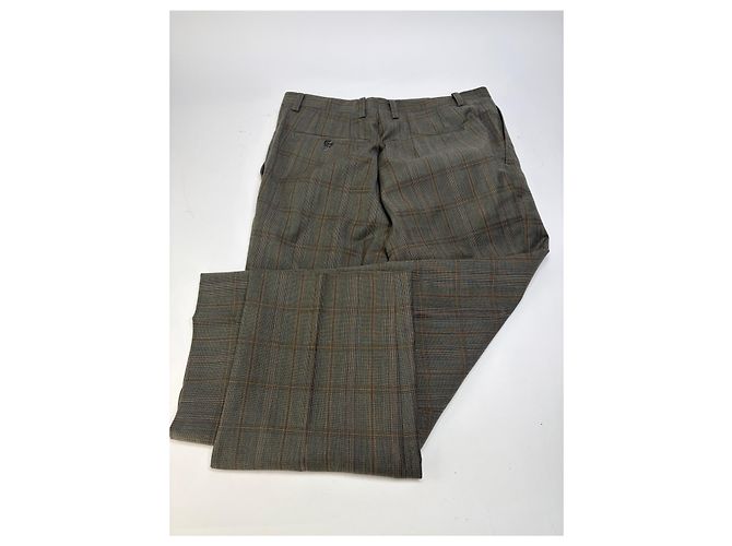 Vintage Givenchy Herren-Wollanzug-Set kariert Ende der 1980er M Grau - Ansicht 13