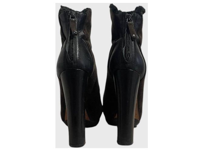 Botines Aquazzura marrón T.38 Castaño - vista 3