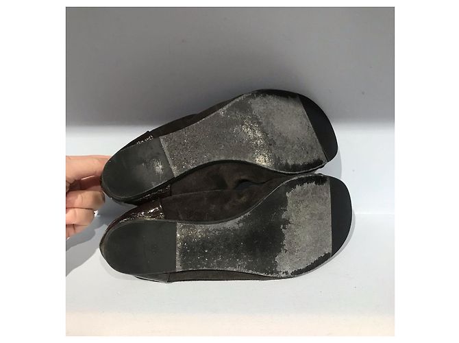 Ballerine Lanvin marroni T.36,5 Marrone - vista 5