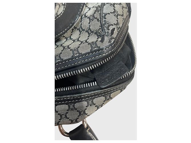 Triomphe Céline Bolsa Celine vintage preta Preto - vista 11