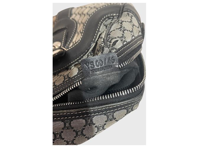 Triomphe Céline Bolsa Celine vintage preta Preto - vista 12