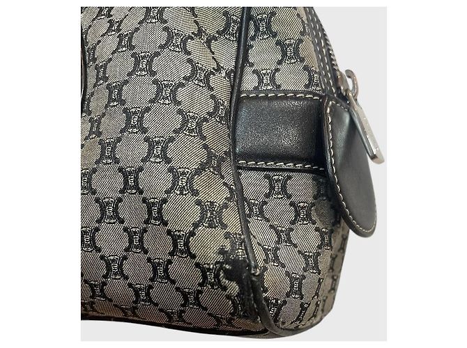 Triomphe Céline Bolsa Celine vintage preta Preto - vista 6