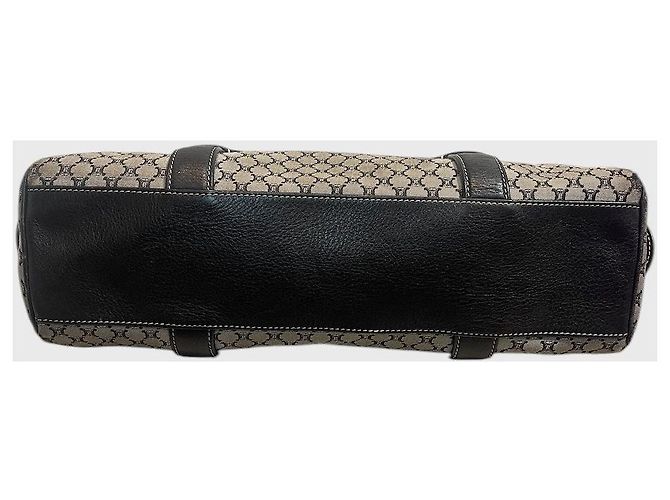 Triomphe Céline Bolsa Celine vintage preta Preto - vista 8