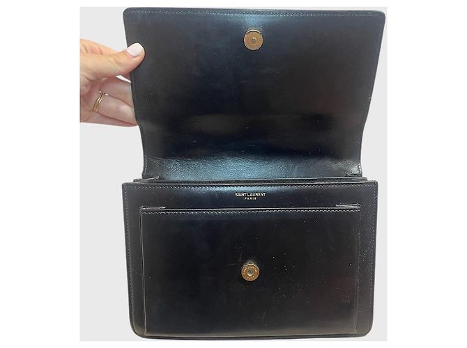 Autre Marque Sac Saint Laurent Sunset noir - vue 9