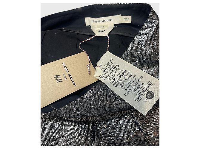 Isabel Marant Rock silber T.36 Metallisch - Ansicht 3