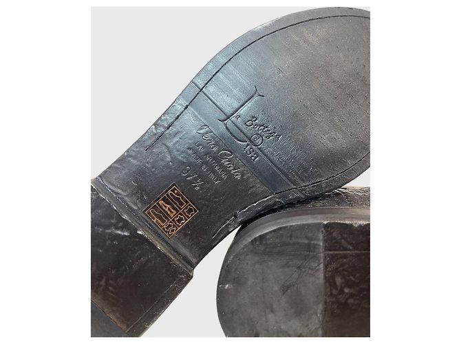 Autre Marque Stivaletti La Bottega neri T.37,5 Nero - vista 8