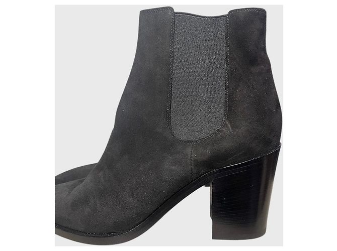 Botines Gianvito Rossi negros T.38 - vista 5