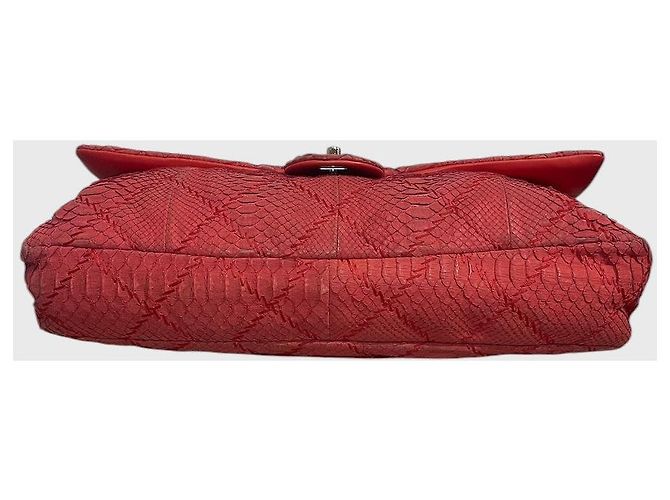 Sac Chanel python rouge - vue 6