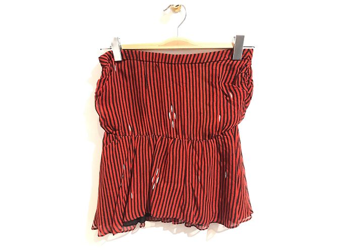 Isabel Marant Etoile Top Isabel Marant rosso T.38 - vista 3