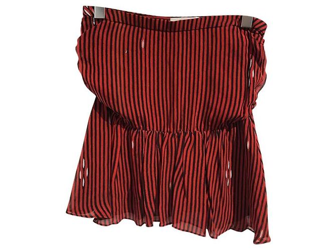Isabel Marant Etoile Top Isabel Marant rosso T.38 - vista 6