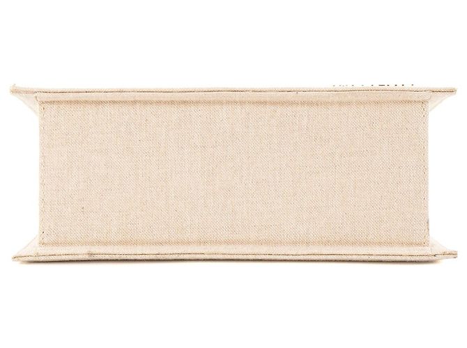 JACQUEMUS - Borsa a tracolla Le Grand Chiquito Jacquemus in lino beige - vista 4