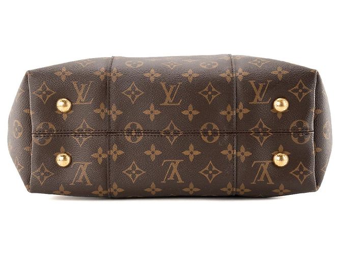 LOUIS VUITTON - Borsa a tracolla Mélie Louis Vuitton in tela monogram coated canvas Marrone - vista 4