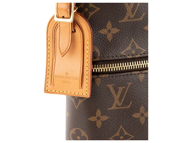 LOUIS VUITTON - Borsa a tracolla Mélie Louis Vuitton in tela monogram coated canvas Marrone - vista 5