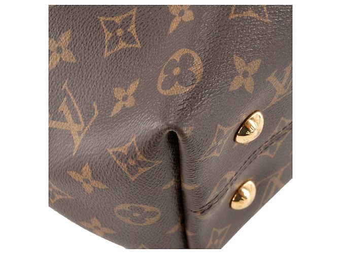 LOUIS VUITTON - Borsa a tracolla Mélie Louis Vuitton in tela monogram coated canvas Marrone - vista 7
