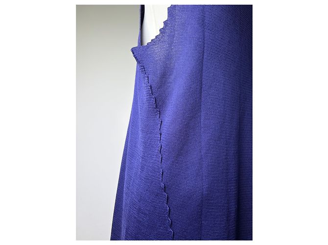Abito senza maniche Vintage Issey Miyake Viola S Porpora - vista 14