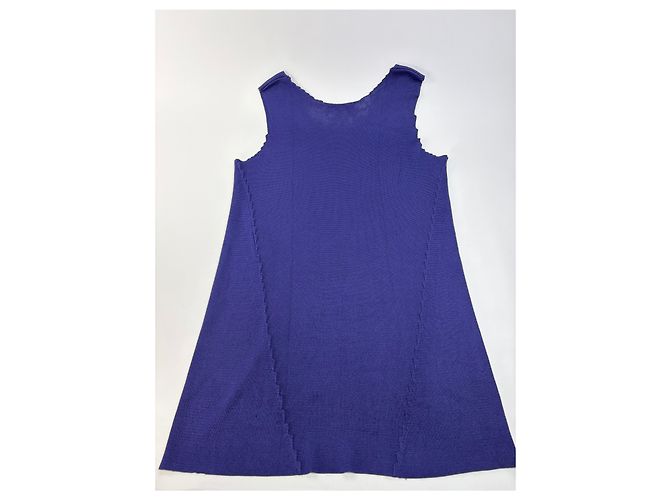Abito senza maniche Vintage Issey Miyake Viola S Porpora - vista 4