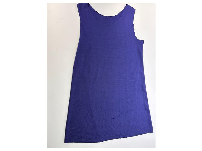 Abito senza maniche Vintage Issey Miyake Viola S Porpora - vista 5