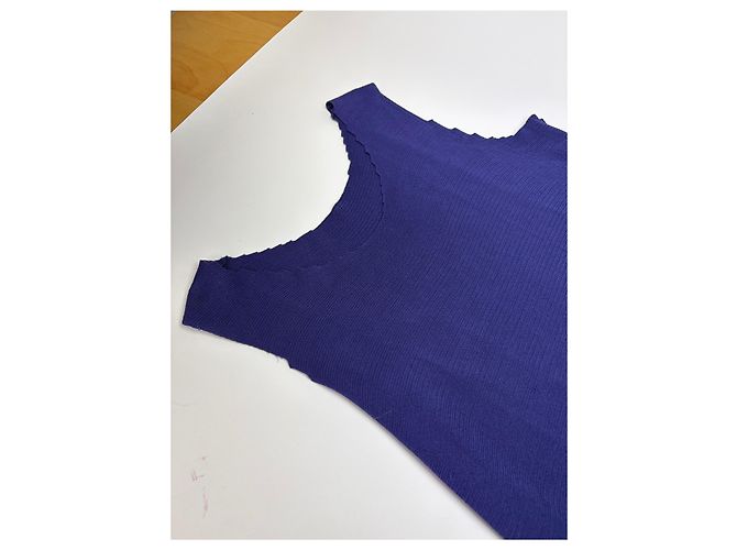 Abito senza maniche Vintage Issey Miyake Viola S Porpora - vista 6