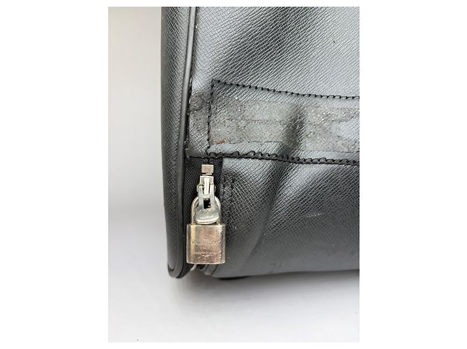 Vintage Louis Vuitton Taiga Rollkoffer 2002 Schwarz - Ansicht 11