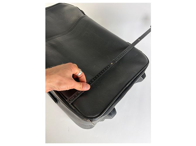 Vintage Louis Vuitton Taiga Rollkoffer 2002 Schwarz - Ansicht 13