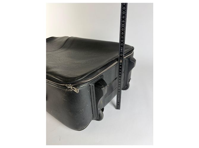 Vintage Louis Vuitton Taiga Rollkoffer 2002 Schwarz - Ansicht 15