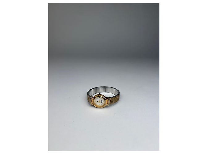 Orologio bracciale Vintage Givenchy da donna c. fine anni '80 Gold White D'oro - vista 12