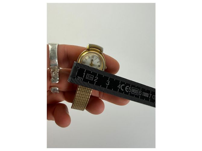 Orologio bracciale Vintage Givenchy da donna c. fine anni '80 Gold White D'oro - vista 5