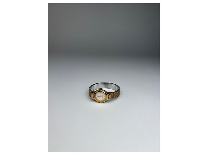 Orologio bracciale Vintage Givenchy da donna c. fine anni '80 Gold White D'oro - vista 6