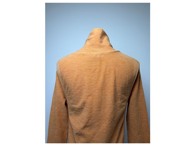 Top a maniche lunghe Vintage Issey Miyake Rust Orange S - vista 15