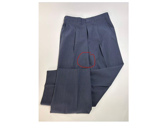 Completo Givenchy Vintage da uomo azzurro, fodera blu scuro M Blu navy - vista 10