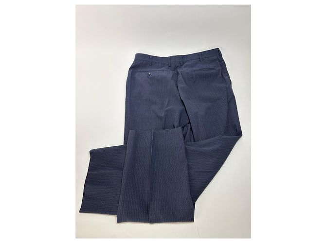 Completo Givenchy Vintage da uomo azzurro, fodera blu scuro M Blu navy - vista 14