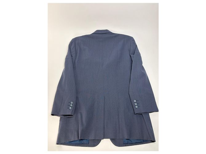 Completo Givenchy Vintage da uomo azzurro, fodera blu scuro M Blu navy - vista 5